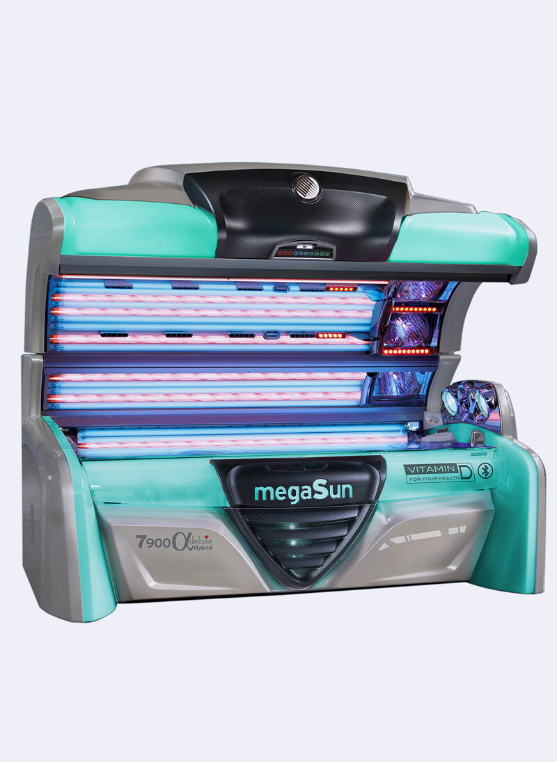 Máquina de bronceado rayos UVA